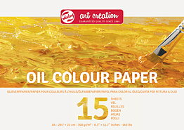 Art Creation Oil paper blocks