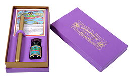 Violette pensée set with 1 golden nibholder, 1writing nib (65B) and 10ml Violette pensée writing ink
