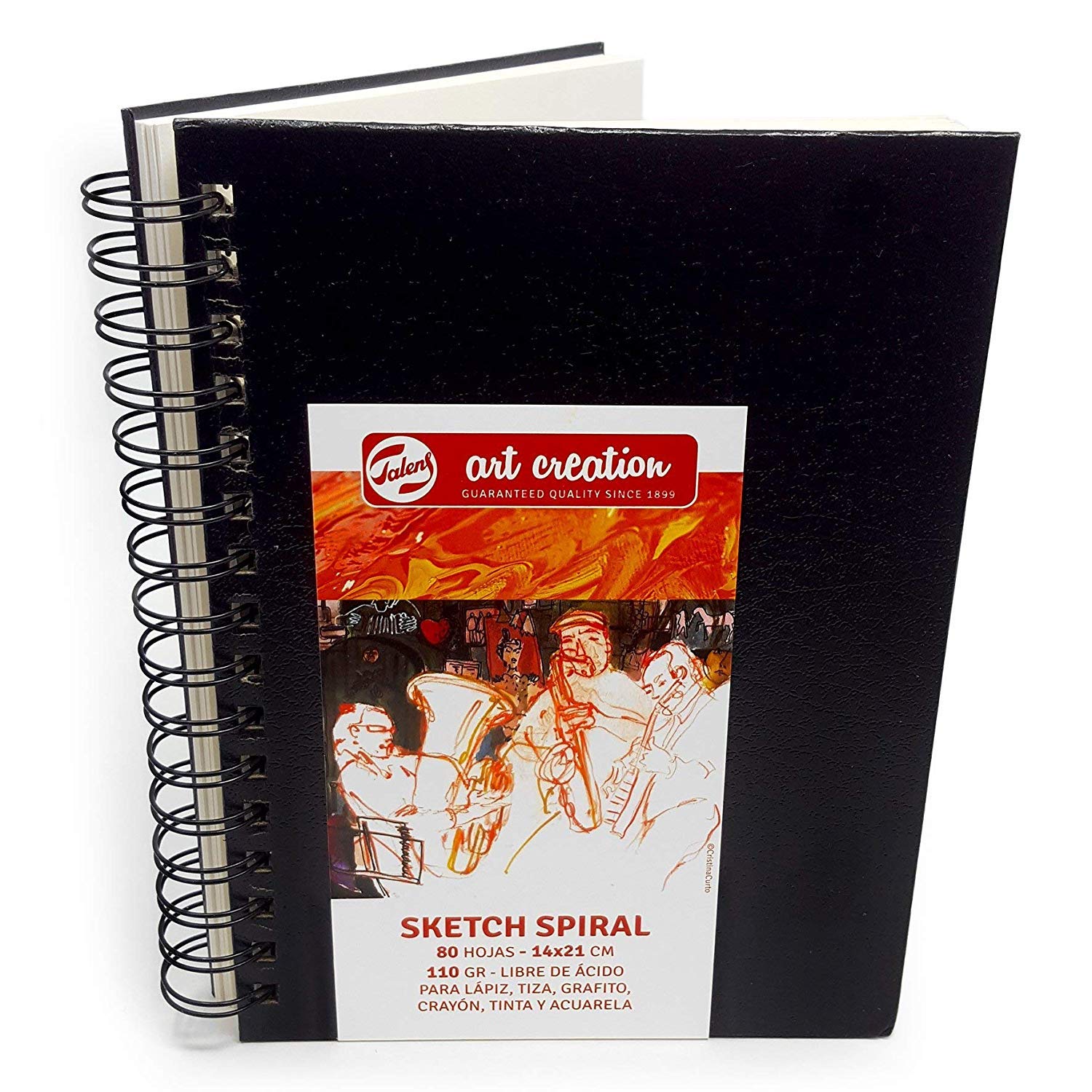 Art Creation Sketch BOOK SPIRAL