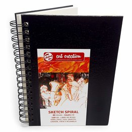Art Creation Sketch BOOK SPIRAL
