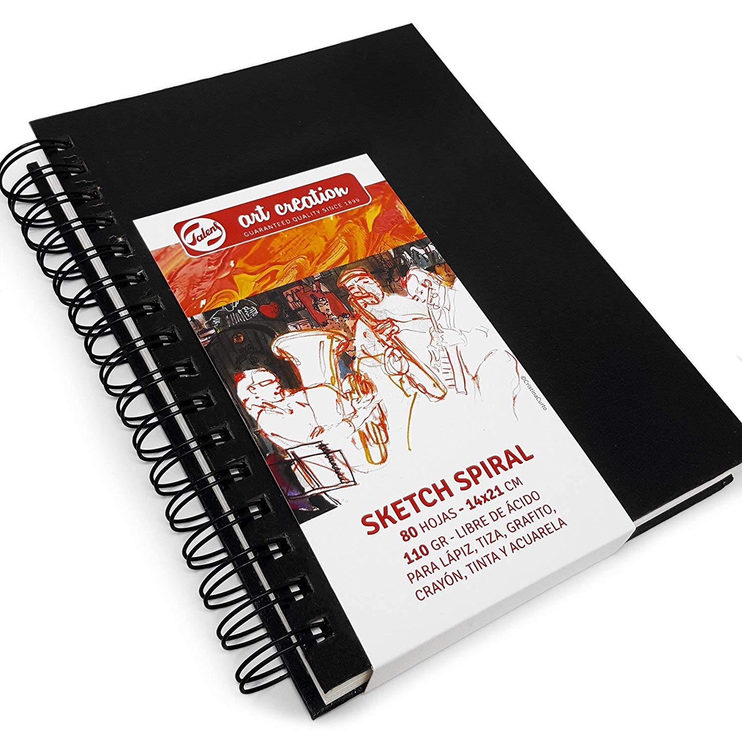 Art Creation Sketch BOOK SPIRAL - 4