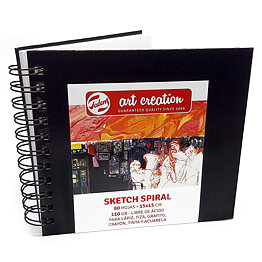 Art Creation Sketch BOOK SPIRAL