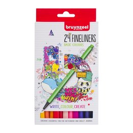 Bruynzeel Fineliner set 24
