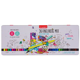Bruynzeel Fineliner Box 36