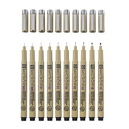 Pigma Micron Set 10 Black