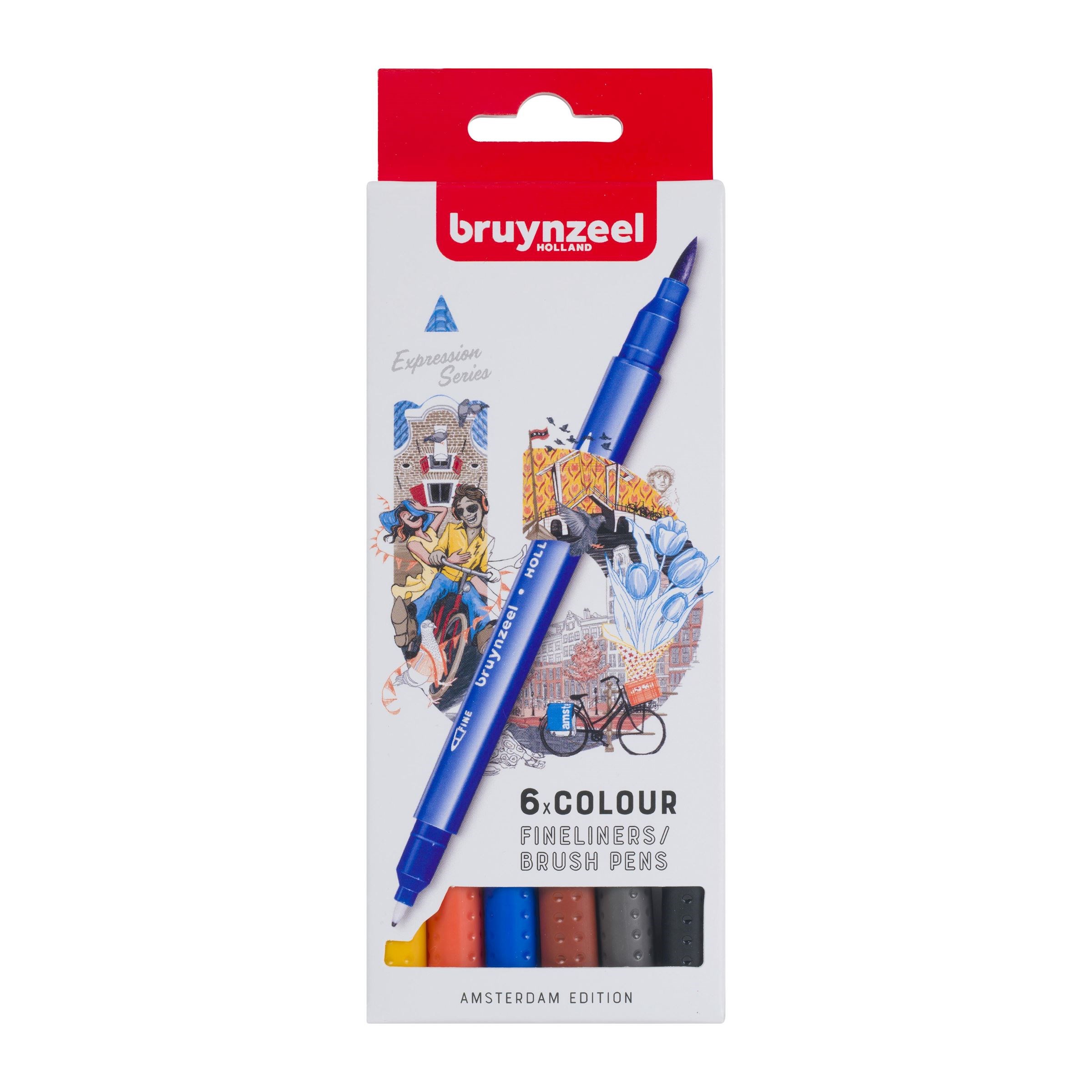 Bruynzeel Fineliner/Brushpens Amsterdam