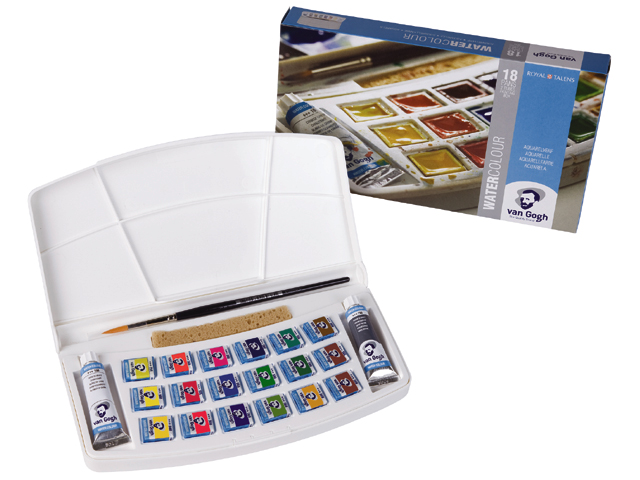 Van Gogh Watercolour plastic set 20HP8618