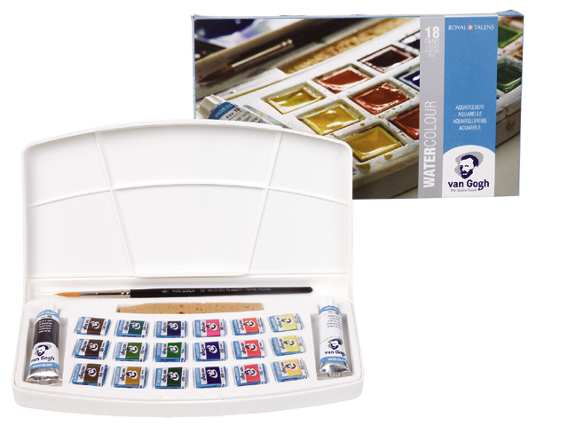 Van Gogh Watercolour plastic set 20HP8618 - 3