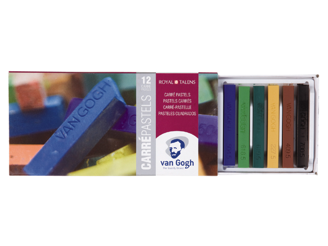 Van Gogh Carre Pastell Start Set 12 Kritor 90C12