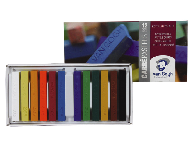 Van Gogh Carre Pastell Start Set 12 Kritor 90C12 - 3