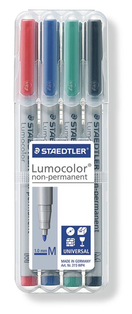 Lumocolor 315 Non-permanent M 1,0 mm set - 7