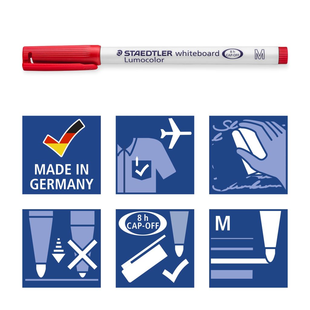 Lumocolor 301 Whiteboard M 1,0 mm Set - 3