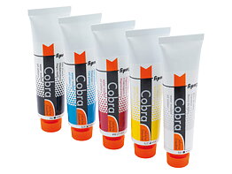 Cobra Study water mixable oil colours colour mixing set