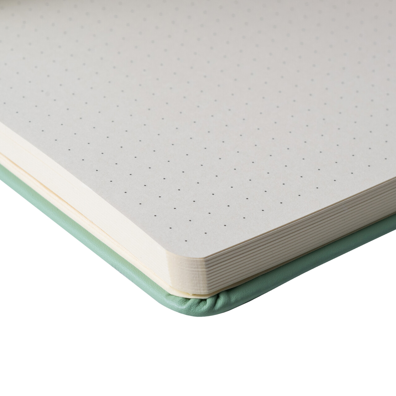 Sakura Dotted Hard Cover Notebook 20x20 cm Pale Patina - 2