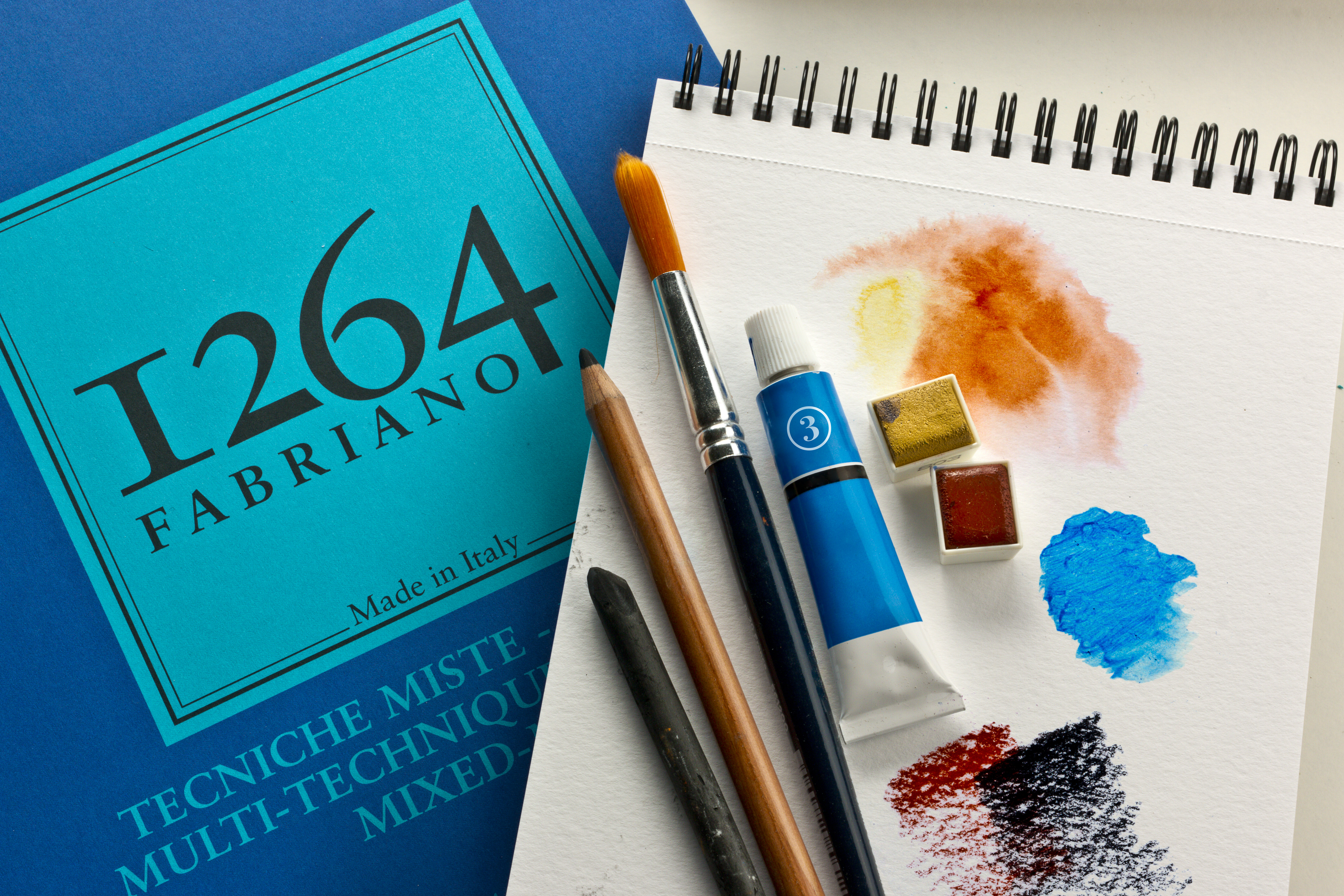 Fabriano 1264 Mixed Media - A4 + 5 extra - 2