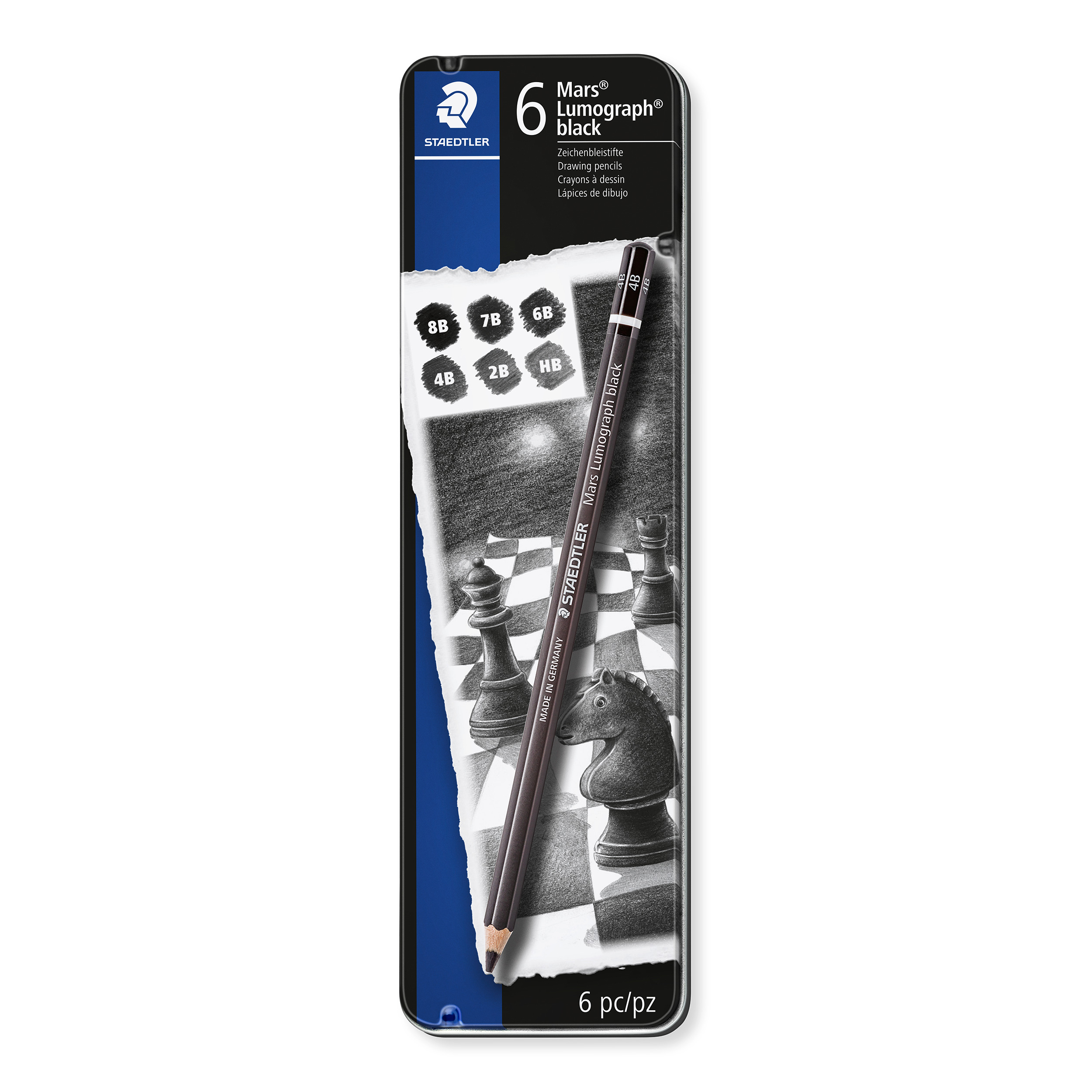 Mars® Lumograph® black 100B set