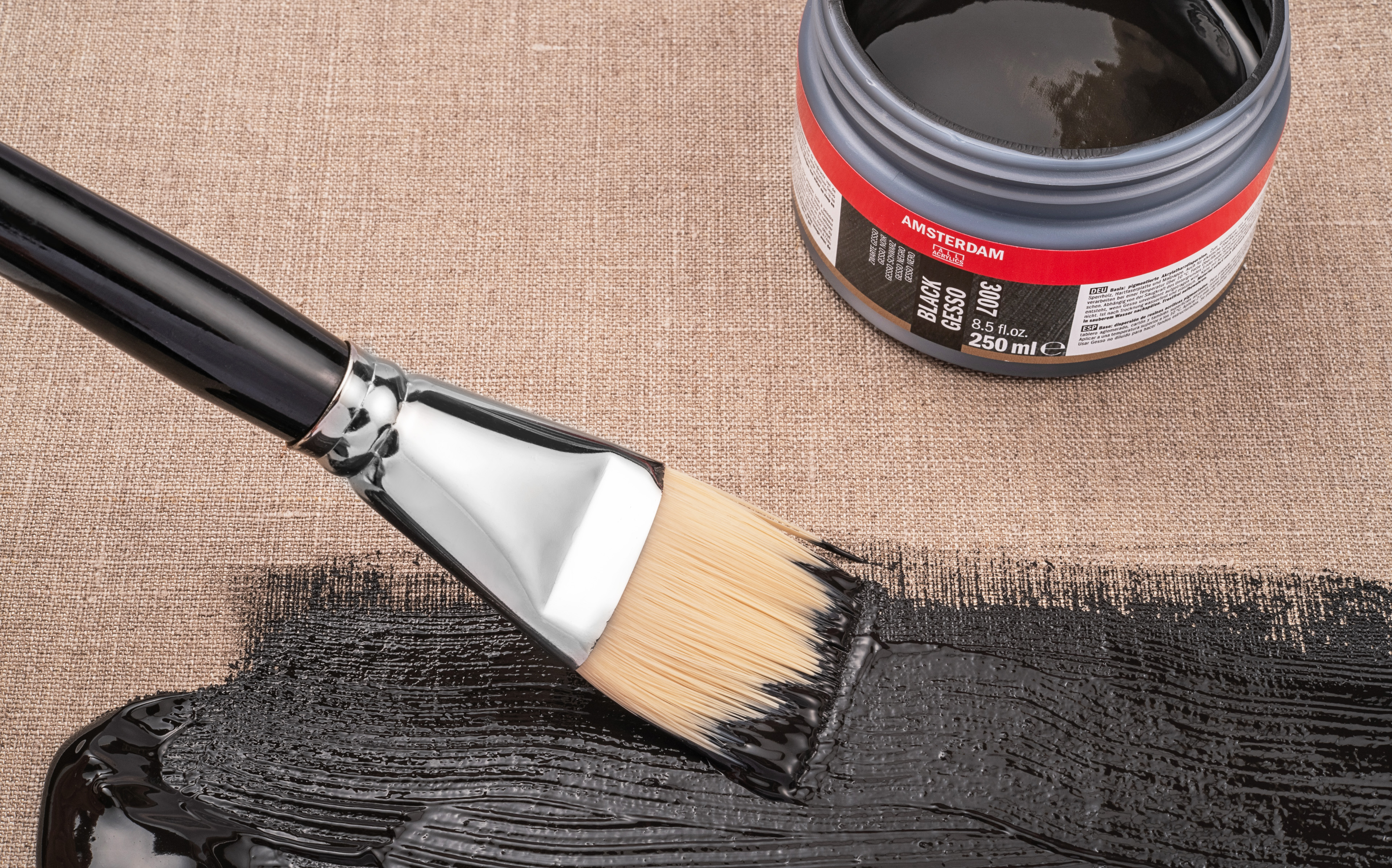 Amsterdam gesso Black 3007 500 ml - 2