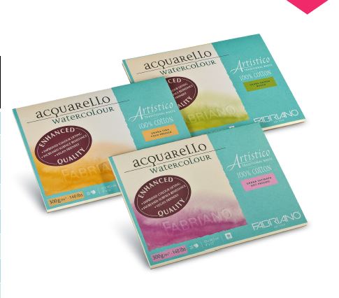 Fabriano Artistico Traditional Acquarello Rough Pressed 300g – 18x26cm - 2