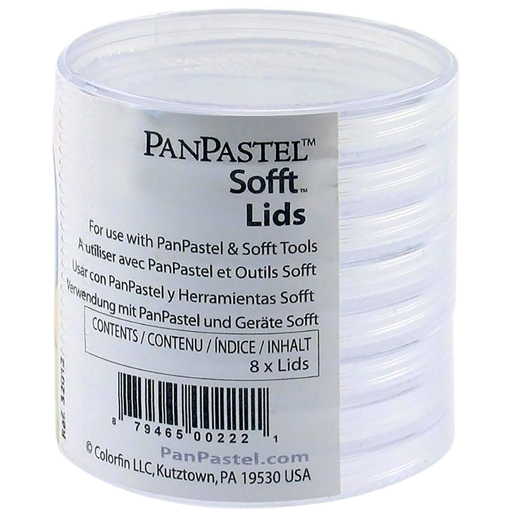 8 Lids for PanPastel Colors