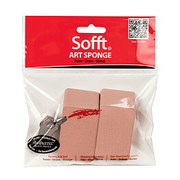 Flat Angle Slice Sponges, Pack of 2