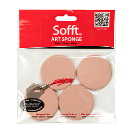 Round Sponges, Pack of 4