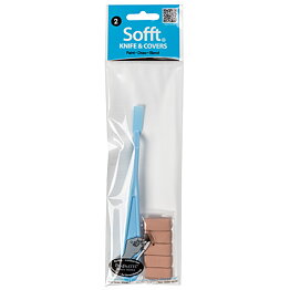 Sofft Knife & 5 Covers - Flat (No. 2)