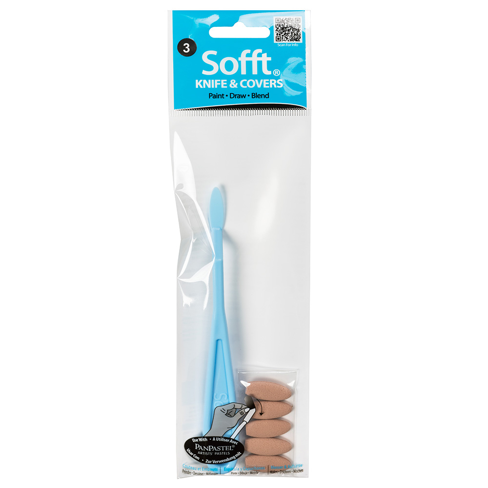 Sofft Knife & 5 Covers - Oval (No. 3)