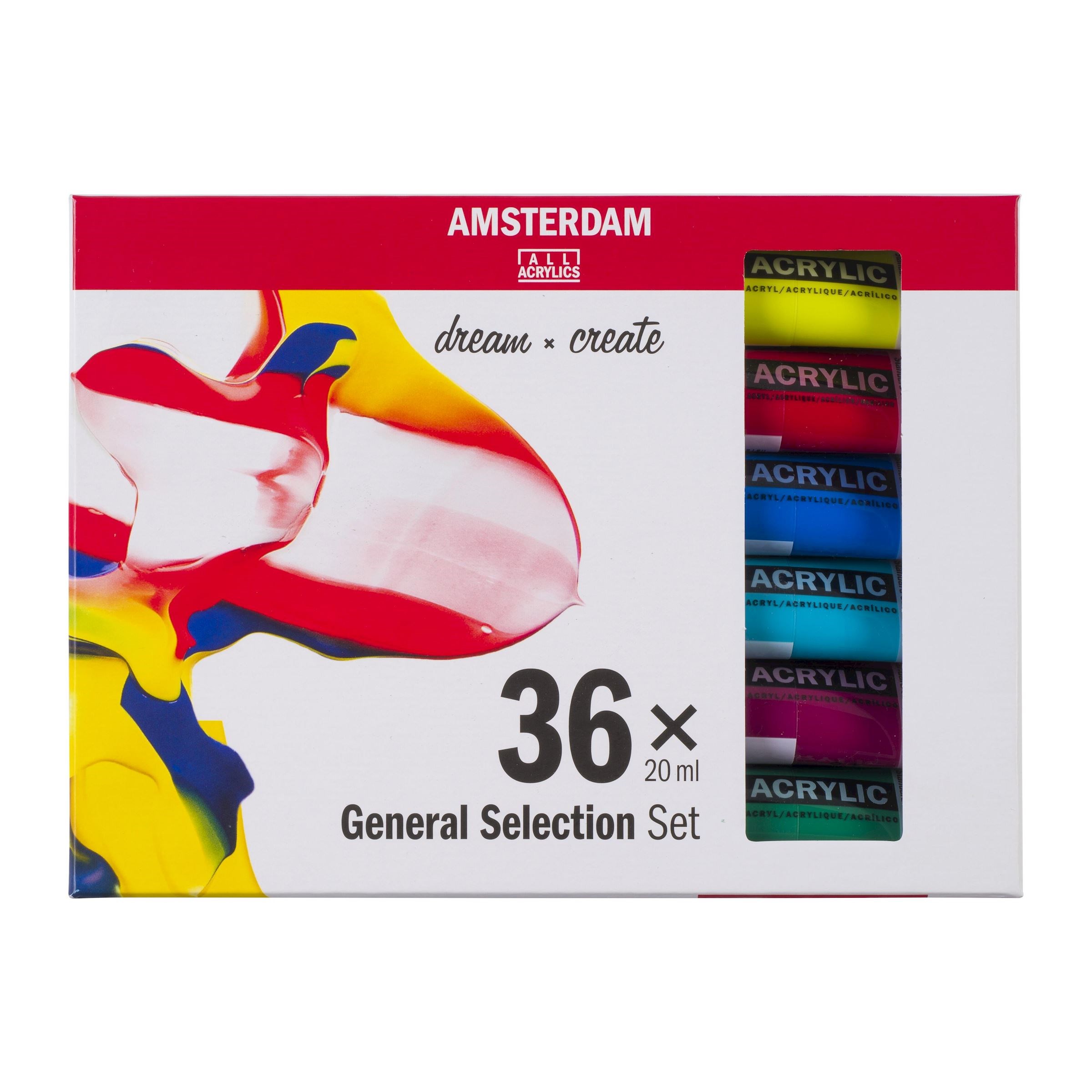 Amsterdam Standard Series Acrylics General Selection Set 36× 20 ml - 5