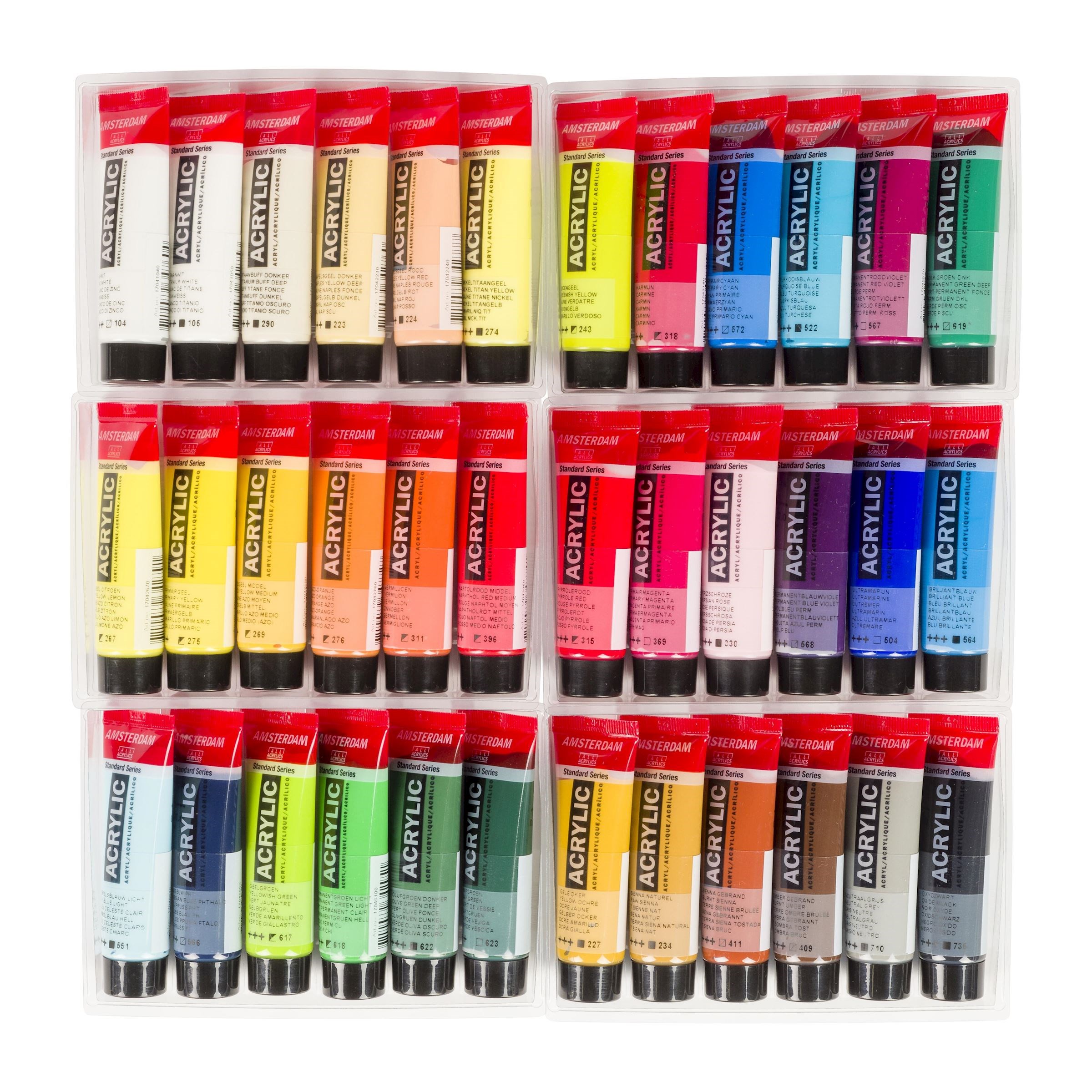 Amsterdam Standard Series Acrylics General Selection Set 36× 20 ml - 6