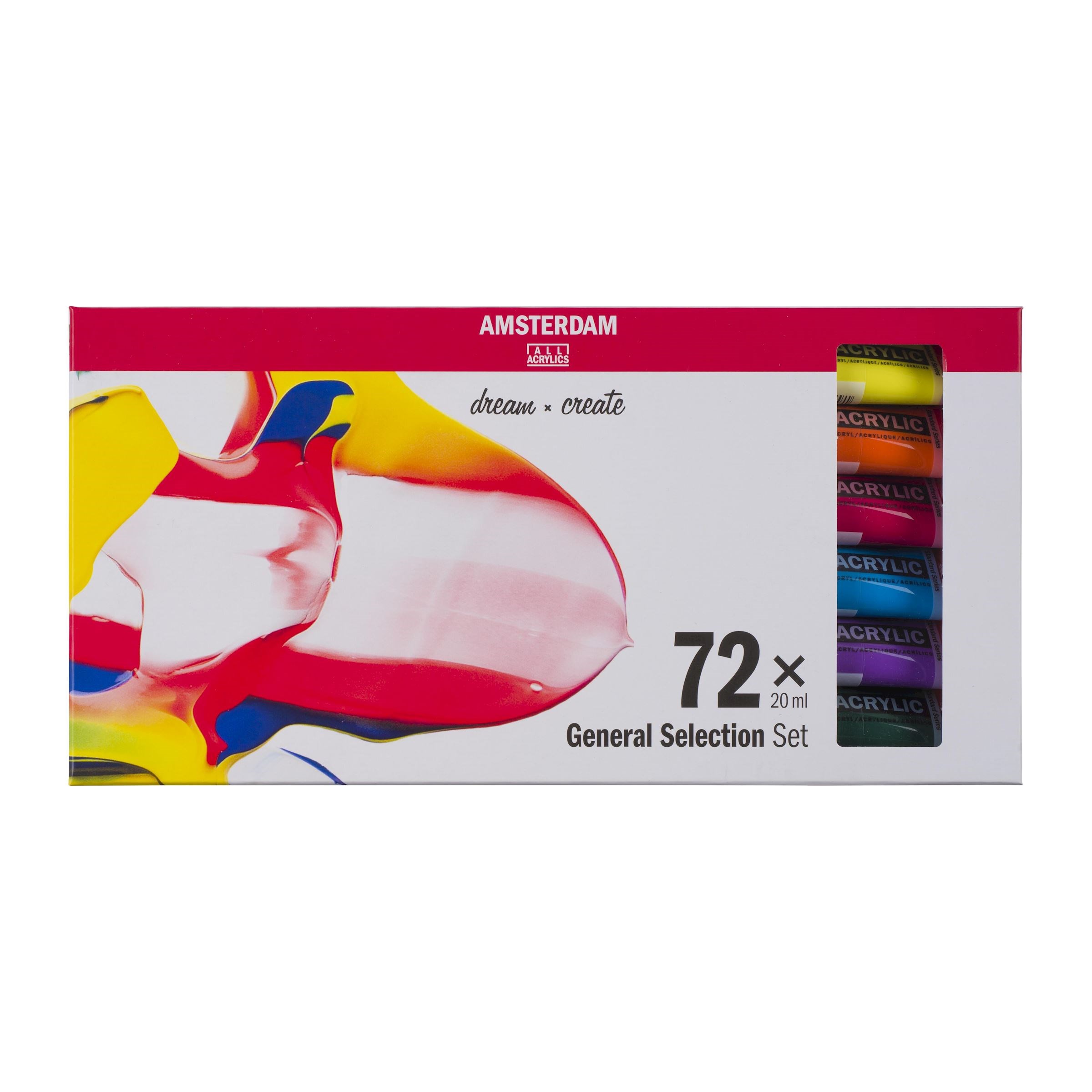 Amsterdam Standard Series Acrylics General Selection Set 72× 20 ml - 3