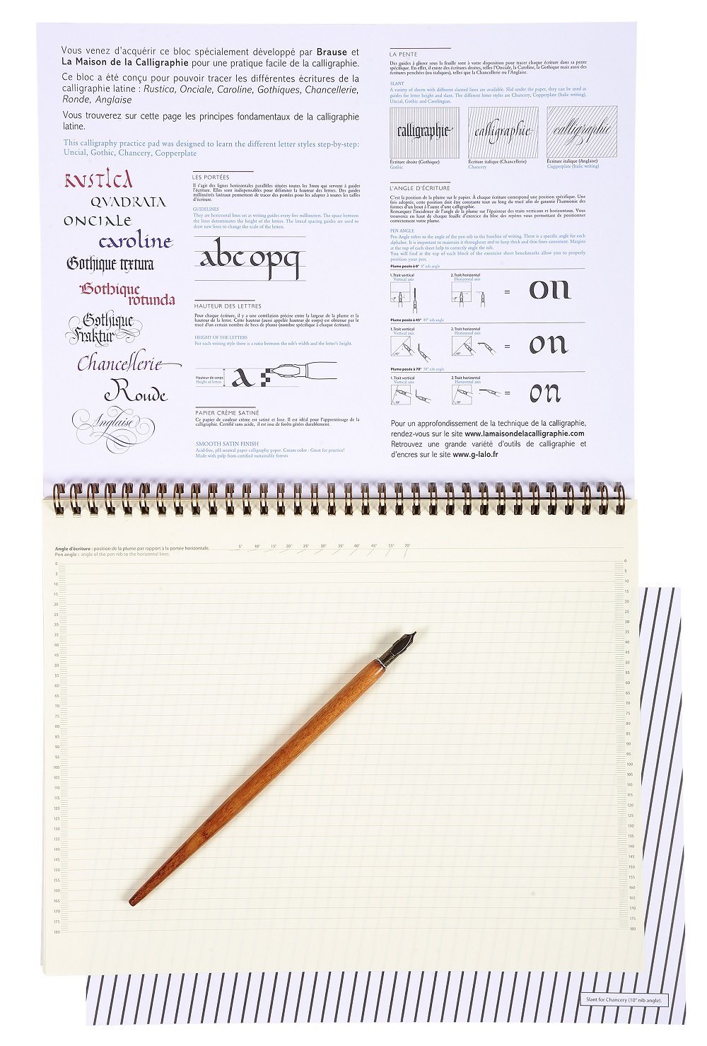 Brause Calligraphy Practice Pad 96450B - 2