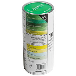 Greens Set, 10 Color