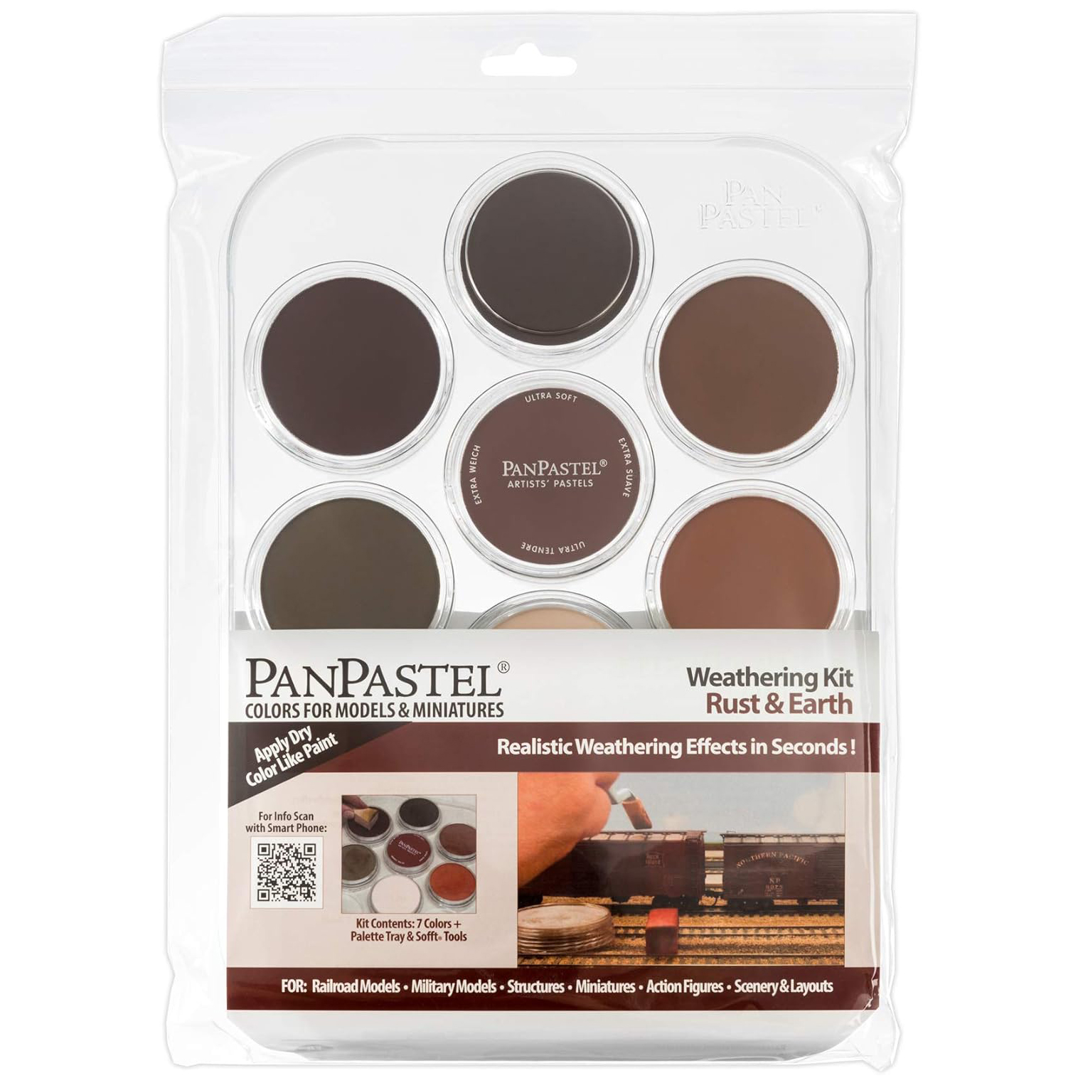 Weathering Rust & Earth Kit, 7 Color