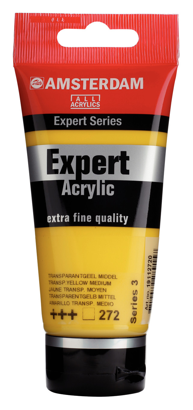 Amsterdam Acrylics Expert - Transparent Yellow Medium