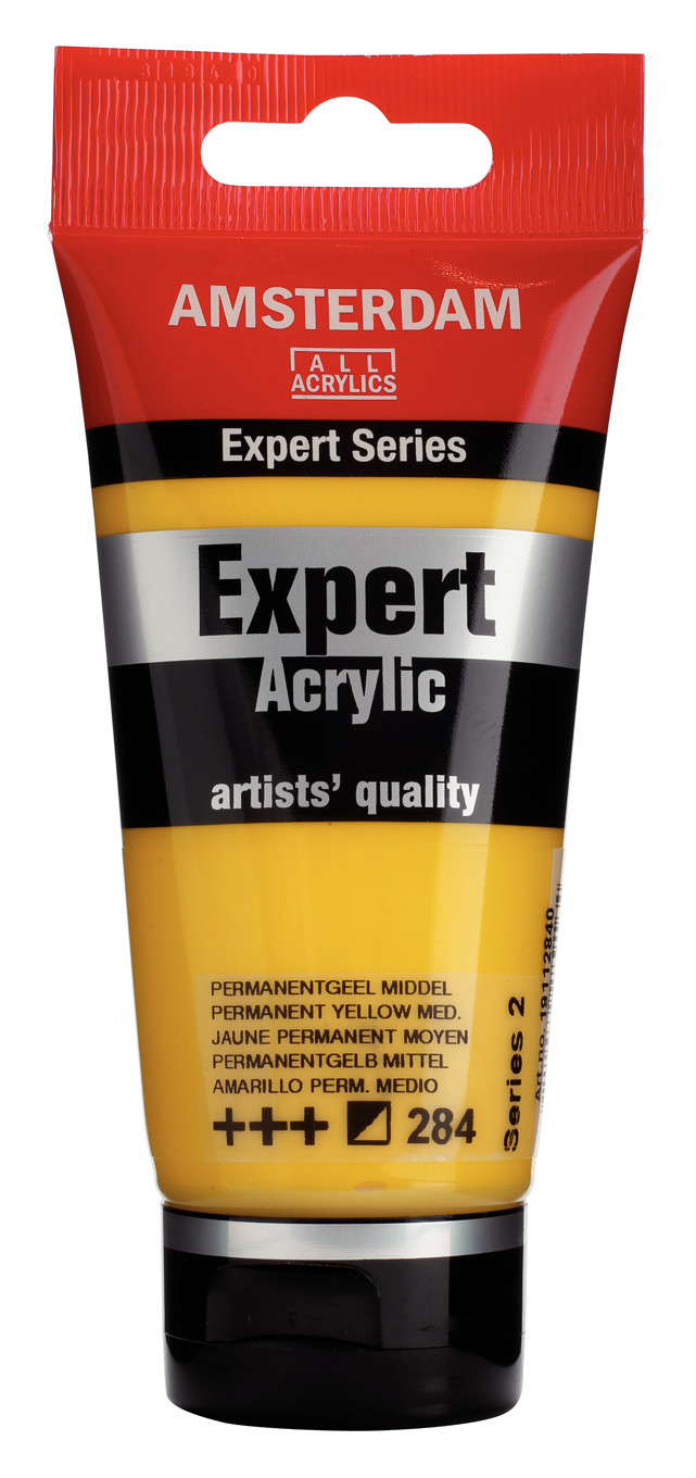 Amsterdam Acrylics Expert - Permanent Yellow Medium