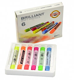Toison D’or 8571 Soft pastellkritor fluorescerande