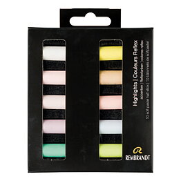 Rembrandt Soft Pastel Micro Sets 10.5 Highlights