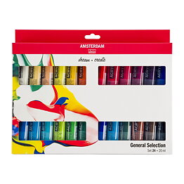 Amsterdam Standard Series Acrylics General Selection Set 24 × 20 ml 