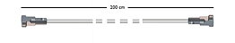 Set TWISTER 2 mm PERLON 200 cm