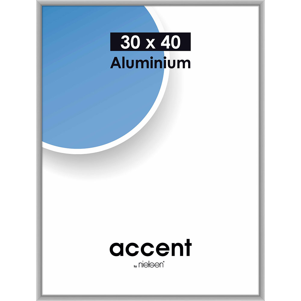 Accent Aluminium Silver Matt - 14