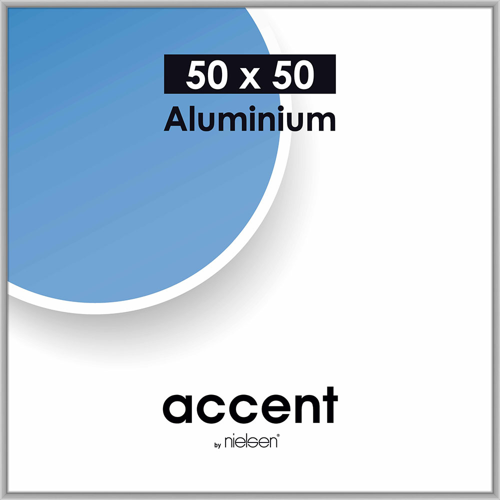 Accent Aluminium Silver Matt - 17