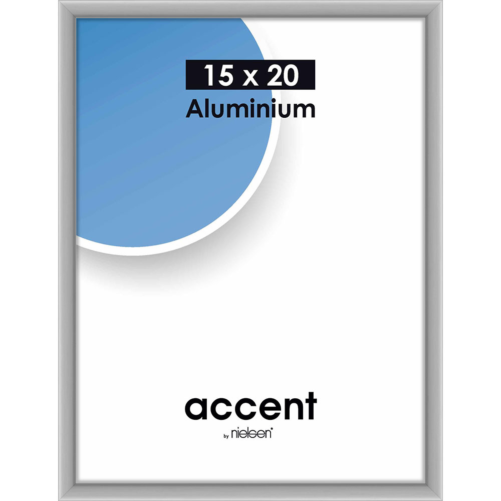 Accent Aluminium Silver Matt - 8