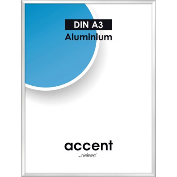 Accent Aluminium Silver Matt - 23