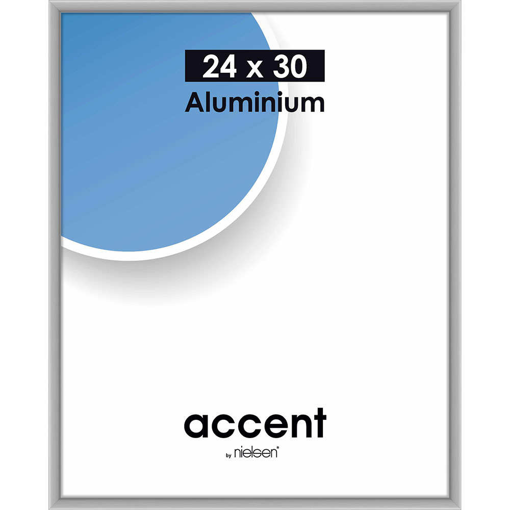 Accent Aluminium Silver Matt - 12