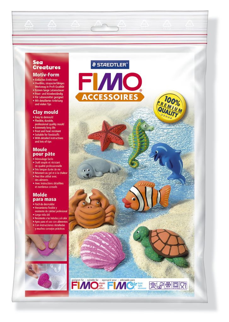 FIMO® 8742 Clay mould "Sea Creatures"