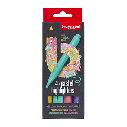 Highlighters set 4 Pastel