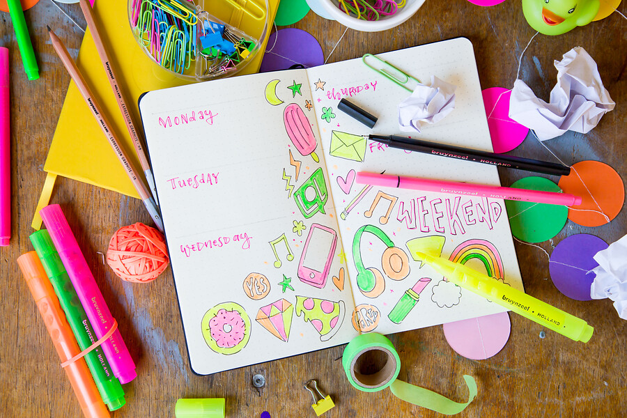 Highlighters set 4 Slim - 2