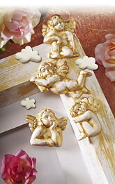 FIMO® 8742 Clay mould "Young Angels"