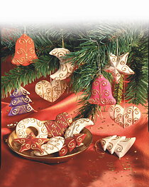 FIMO® 8742 Clay mould "Christmas Deco"