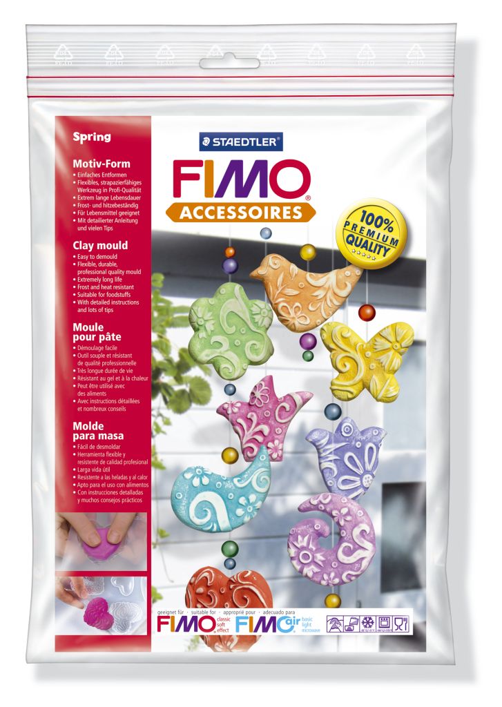 FIMO® 8742 Clay mould "Spring"